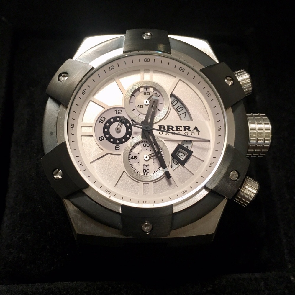 Brera Italian Sports Watch MINT 50mm Case LARGE